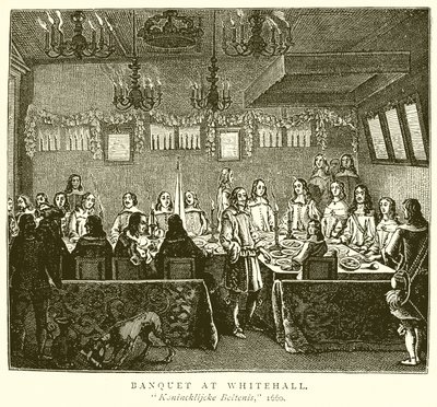 Banquete en Whitehall de English School