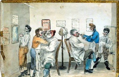 Tienda de barbero de English School