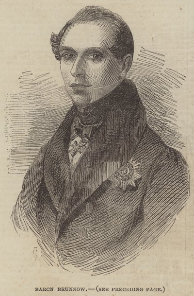 Barón Brunnow (grabado) de English School