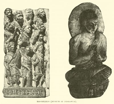 Bajorrelieves, Museo de Peshawur de English School