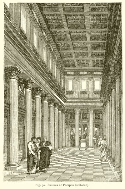 Basílica en Pompeya (restaurada) de English School