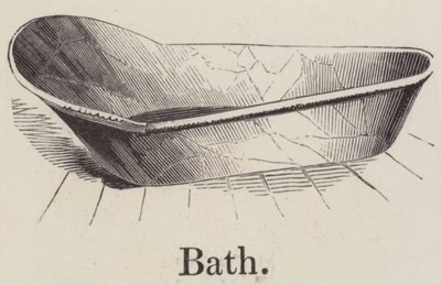 Bath (grabado) de English School