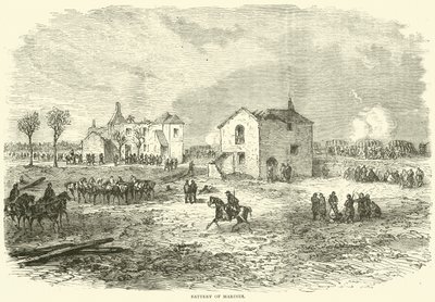 Batería de marines, diciembre 1870 de English School