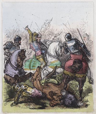 Batalla de Agincourt de English School