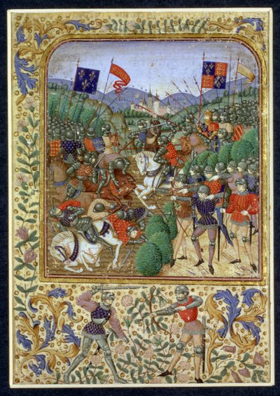 Batalla de Agincourt, 25 de octubre de 1415 de English School