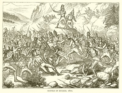 Batalla de Busaco, 1810 de English School