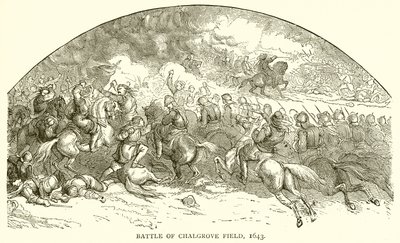 Batalla de Chalgrove Field, 1643 de English School