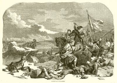 Batalla de Culloden de English School