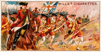 Batalla de Dettingen de English School