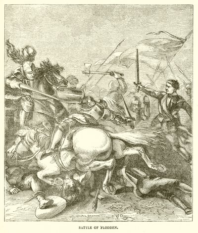 Batalla de Flodden de English School