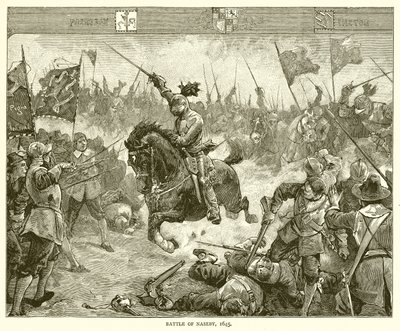 Batalla de Naseby, 1645 de English School