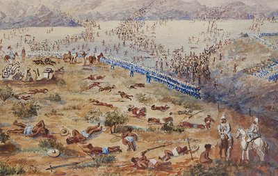 Batalla de Tamai, 1884 de English School