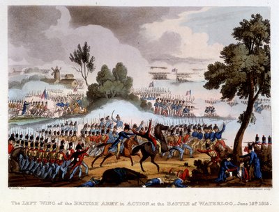 Batalla de Waterloo, 18 de junio de English School