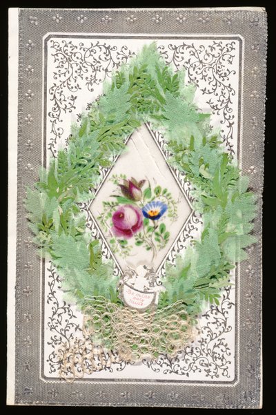 Sé Mío Solo Mío, tarjeta de San Valentín, c.1830 de English School