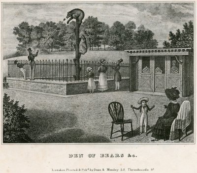 Foso de osos, Jardines Zoológicos de Londres, Regents Park de English School