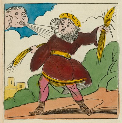 Bellezas de Shakespeare: El Rey Lear (grabado coloreado) de English School