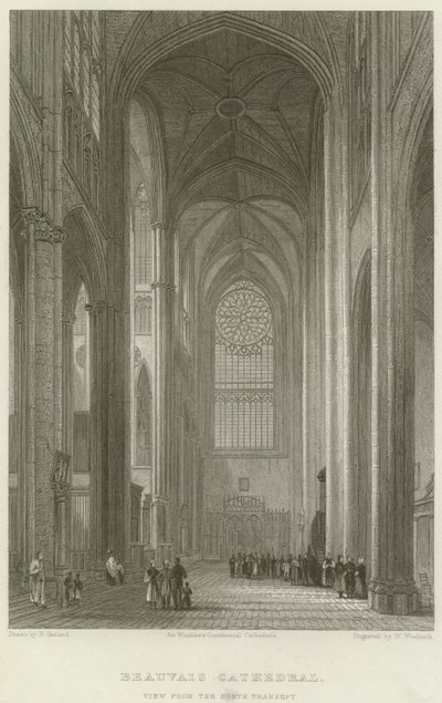 Catedral de Beauvais, Vista desde el Transepto Norte de English School