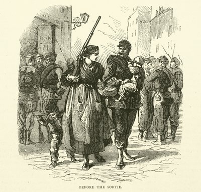 Antes de la salida, enero 1871 de English School