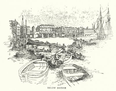 Debajo del Puente (grabado) de English School