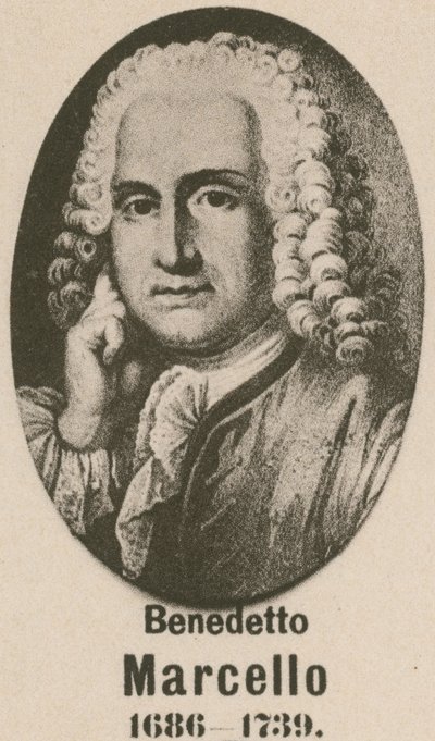 Benedetto Marcello (grabado) de English School