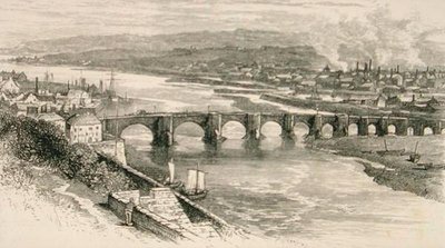 Berwick-upon-Tweed, Northumberland en c.1880, de 