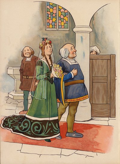 Más vale tarde que nunca (chromolitho) de English School