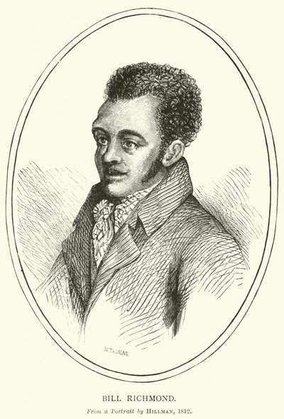 Bill Richmond, de un retrato de Hillman de English School