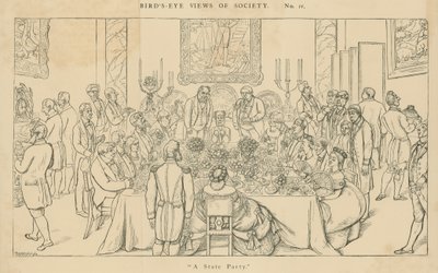 Vistas panorámicas de la sociedad: Una fiesta de estado de English School