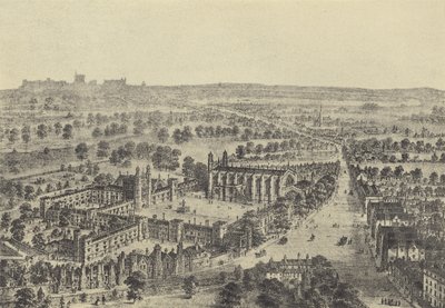 Vista aérea de Eton y Windsor de English School