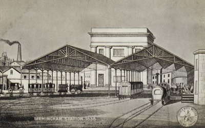 Estación de Birmingham, 1838 de English School