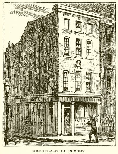 Lugar de nacimiento de Moore de English School