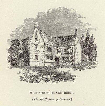 Lugar de nacimiento de Sir Isaac Newton de English School
