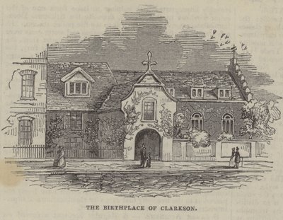 Lugar de nacimiento de Thomas Clarkson, el activista contra la esclavitud de English School