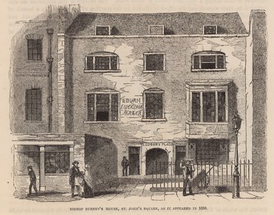 Casa del Obispo Burney, Plaza de St John, Clerkenwell de English School