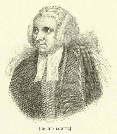 Obispo Lowth (grabado) de English School