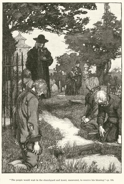 Obispo Wilson de Sodor y Man (grabado) de English School