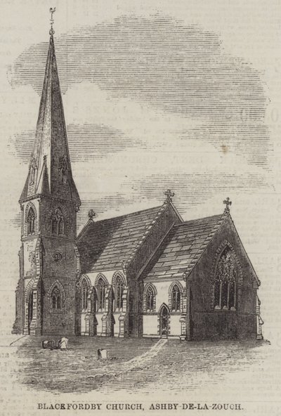 Iglesia de Blackfordby, Ashby-de-la-Zouch de English School