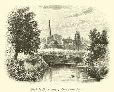 Blakes Backwater, Abingdon Lock de English School