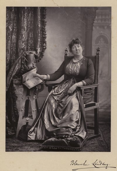 Blanche Lindsay, artista y poeta inglesa de English School