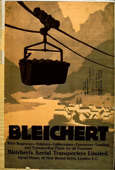 Póster de Ingeniería Bleichert de English School