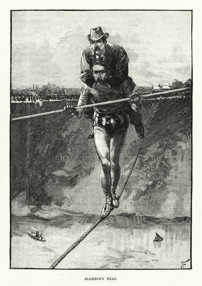 La hazaña de Blondin de English School