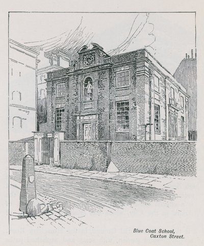 Escuela Blue Coat en Caxton Street de English School