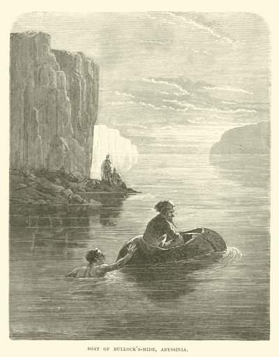 Barco de piel de buey, Abisinia de English School