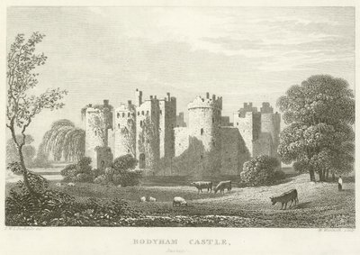 Castillo de Bodyham, Sussex de English School