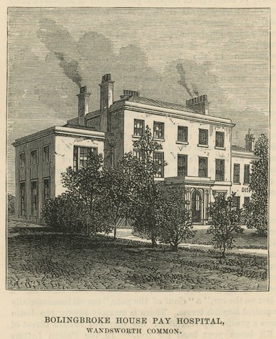 Hospital de Pago Bolinbroke House, Wandsworth Common, Londres de English School