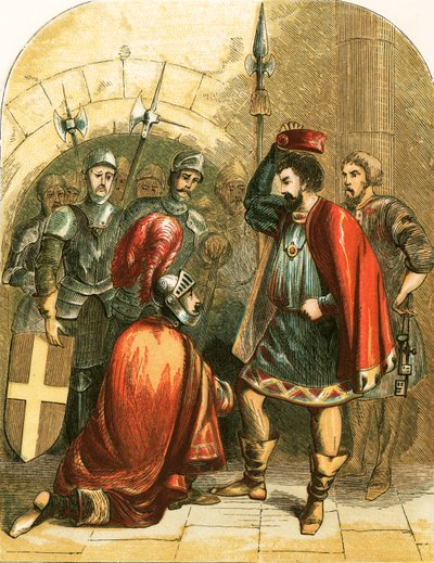 Bolingbroke y Ricardo II de English School