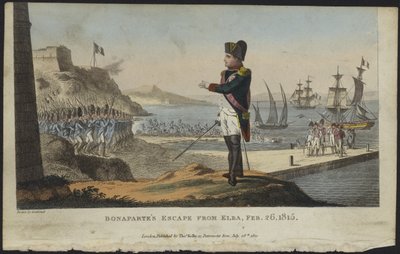 La fuga de Bonaparte de Elba de English School