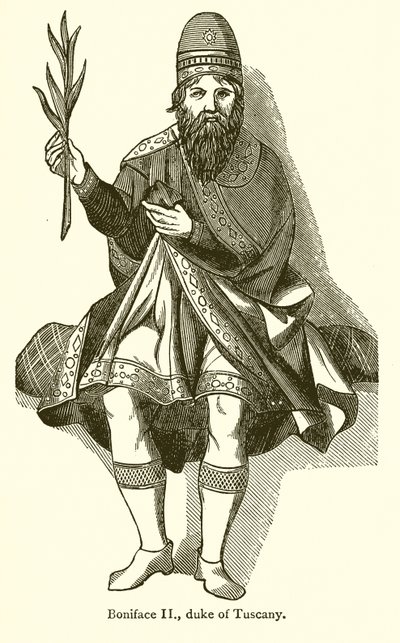 Bonifacio II, duque de Toscana de English School