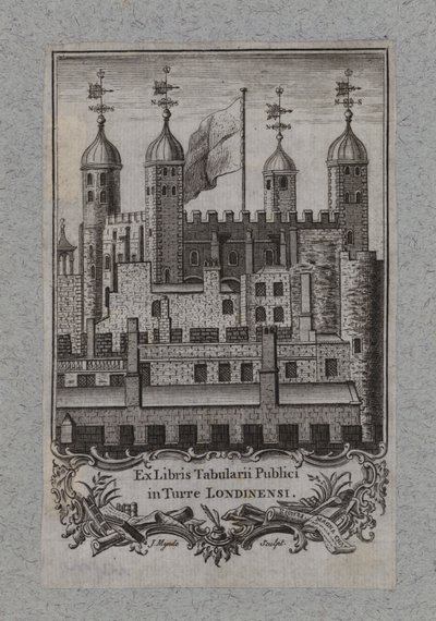 Exlibris, Torre de Londres de English School