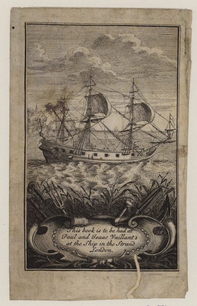 Libreros, Paul e Isaac Vaillant, tarjeta comercial de English School